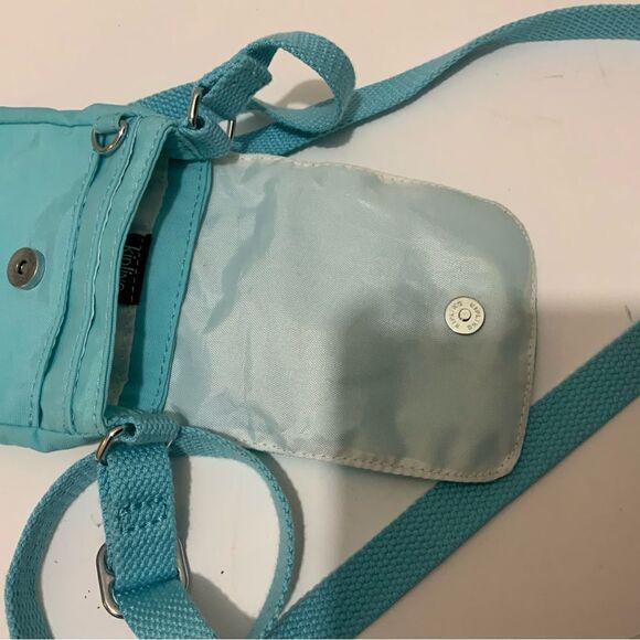 Kipling Tissy Crossbody Phone Bag - Blue Splash Tonal - Picture 6 of 8